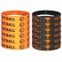 CupaPlay 24 PCS Basketball Motivational Silicone Wristband Bulk for Kids Teenagers - Personalized Silicone Rubber - Sports Gifts - Party Favors and Supplies - Carnival/Events/Gifts/Prize