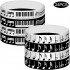 24PCS Piano Notes Rubber Bracelets -Piano Notes Theme Party Supplies Decorations Music Birthday Baby Shower Slicone Wristbands Party Favors