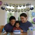 CupaPlay Police Happy Birthday Banner Party Decorations-Police Party Favors and Supplies Baby Shower/Birthday Wedding Home Decoration