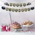 CupaPlay Police Happy Birthday Banner Party Decorations-Police Party Favors and Supplies Baby Shower/Birthday Wedding Home Decoration